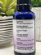 Load image into Gallery viewer, Rose Geranium Essential Oil

